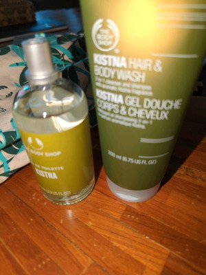 The Body Shop KISTNA men's set new, cologne and body wash