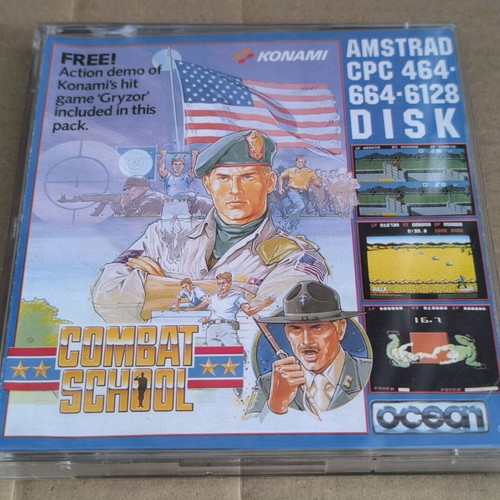 Combat School (Ocean) Amstrad Disk used
