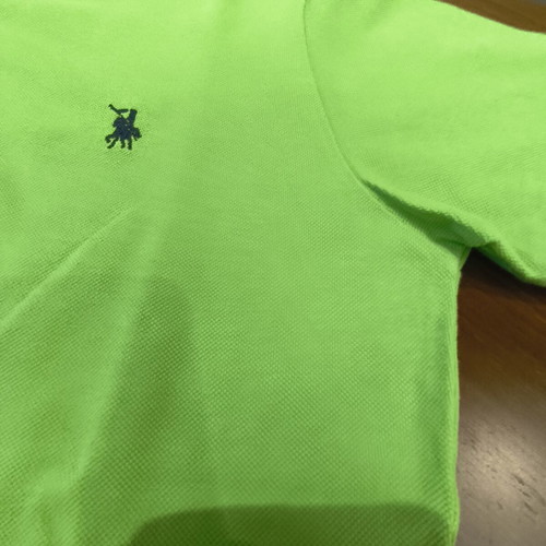 Dewberry green short-sleeve polo shirt XL 170cm like new, cotton