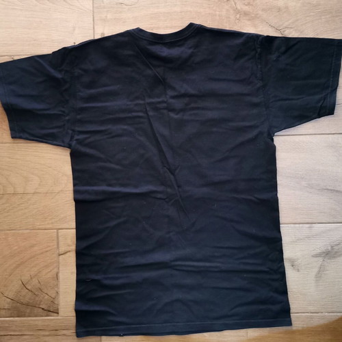 HUF T-shirt Medium like new, black with orange