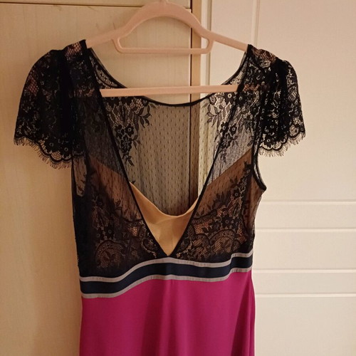 Madame Shou Shou dress airy with lace bust and maxi skirt like new