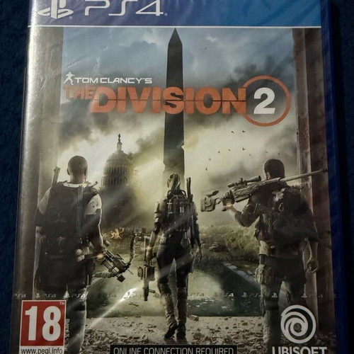 PlayStation 4 game The Division 2 new, sealed