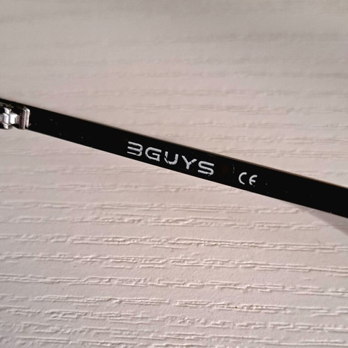 3Guys aviator sunglasses with dark purple lenses