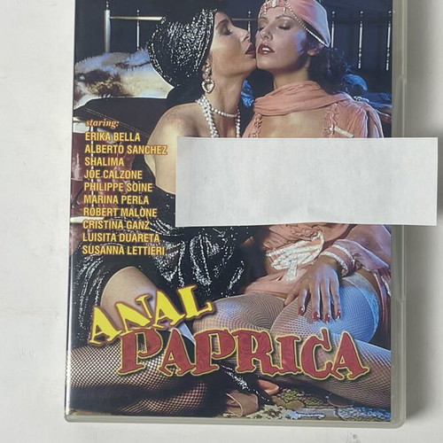Anal Paprika DVD used, Joe D’Amato film Euro Sex collector edition