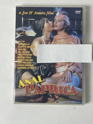 Anal Paprika DVD used, Joe D’Amato film Euro Sex collector edition