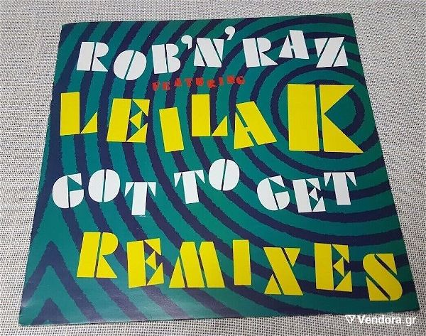  Rob 'N' Raz Featuring Leila K – Got To Get (Remixes) 12' UK 1989'
