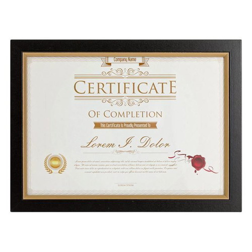 Decorative A4 photo frames pack of 5 new