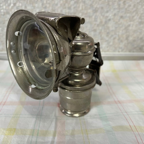 VITA acetylene bicycle lamp used, antique collectible