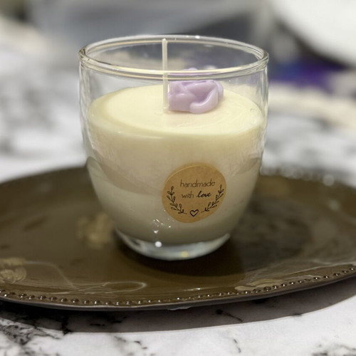 Soy Wax Candle with Coconut Scent
