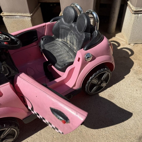 Pink Electric Ride-On Car for Kids used, mini style
