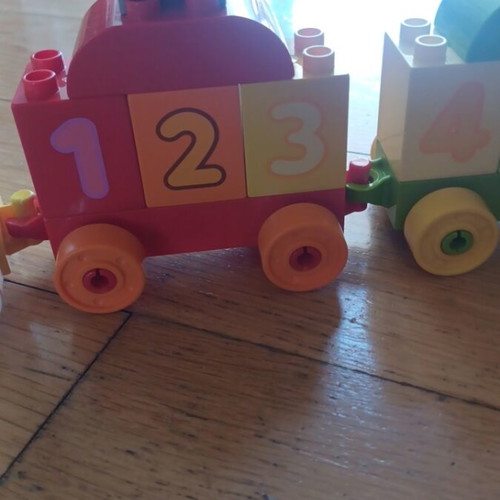 Lego Duplo Train with Numbers 10954 like new