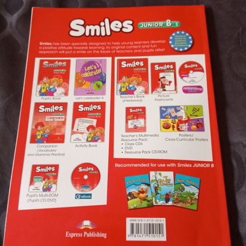 Smiles Junior B Activity Book like new