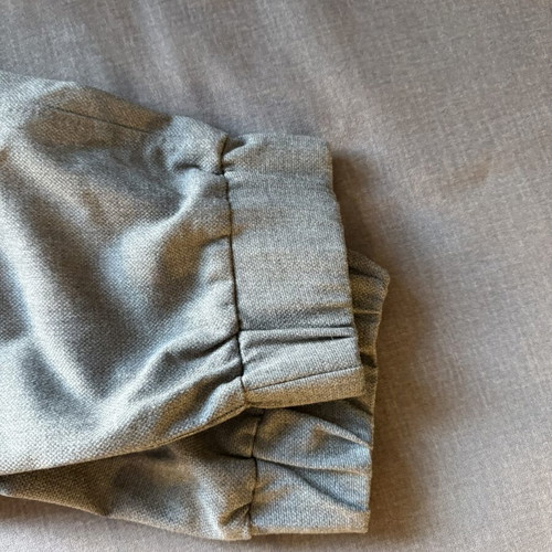 Zara Casual Elastic Pants Large Size Grey new with tag