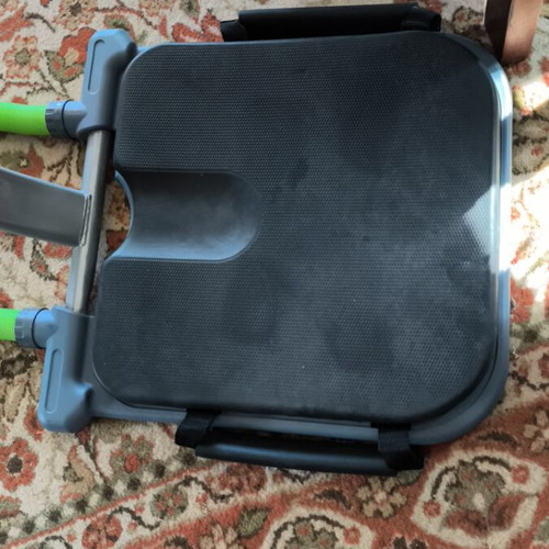 Ab Trainer gym equipment like new, adjustable resistance