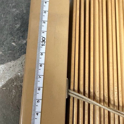 Wooden blinds used, 2 pieces 89 width and 2 pieces 66 width