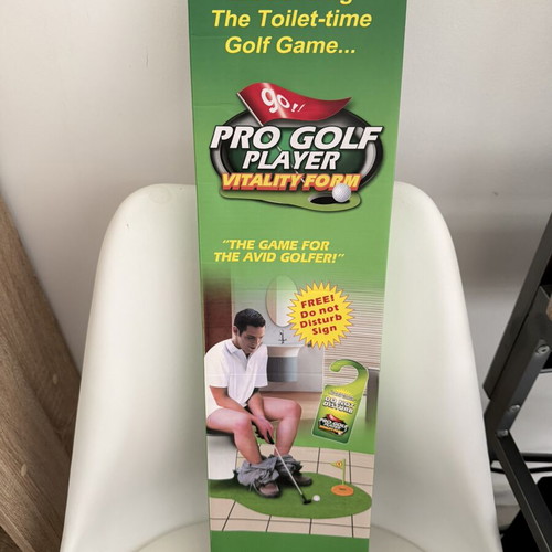 Mini Golf Toilet Game new