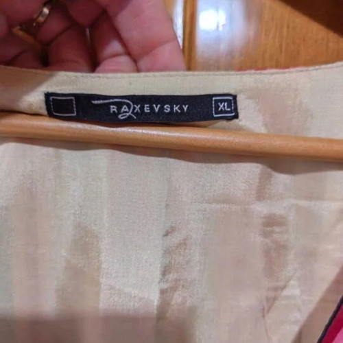 Raxevsky satin dress like new, pink, size XL