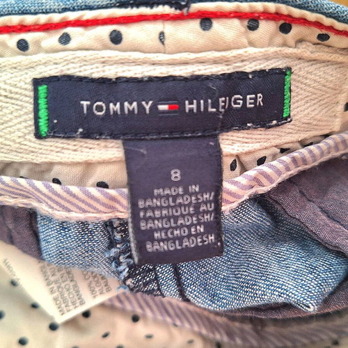 Tommy Hilfiger women's shorts used, blue, size S