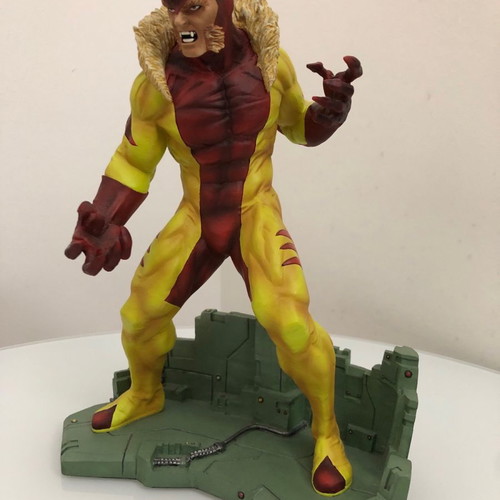 Sabretooth X-Men Jim Lee Statue Modern Era 8 inches new