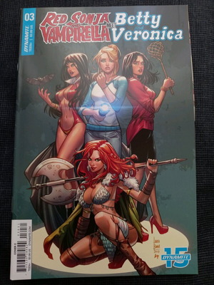 Red Sonja and Vampirella Meet Betty & Veronica #3, excellent condition