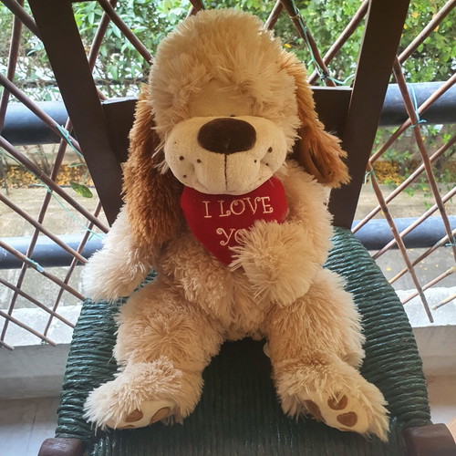 Plush Dog 45 cm like new