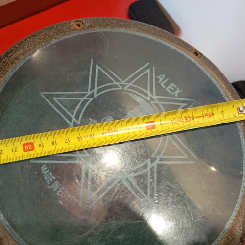 Egyptian darbuka like new, aluminum for durability and sound