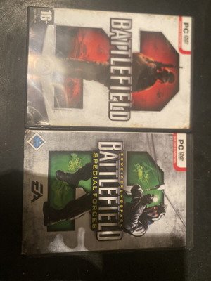 Battlefield PC games like new, pack of 2
