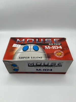 Αεραντλία Mouse M-104 σαν καινούργια, super silent για ενυδρεία