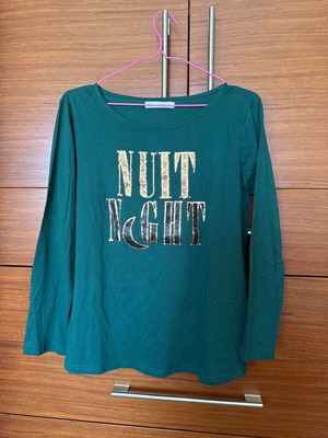 Green blouse with gold details Sfera like new, size L