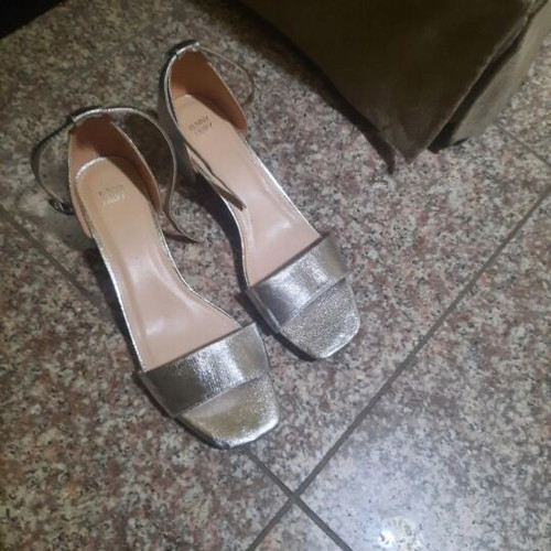 Jenny Fairy Silver Sandals like new, size 39