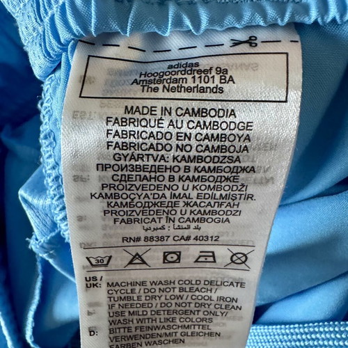 Adidas Performance Aeroready Shorts like new, blue, XXL