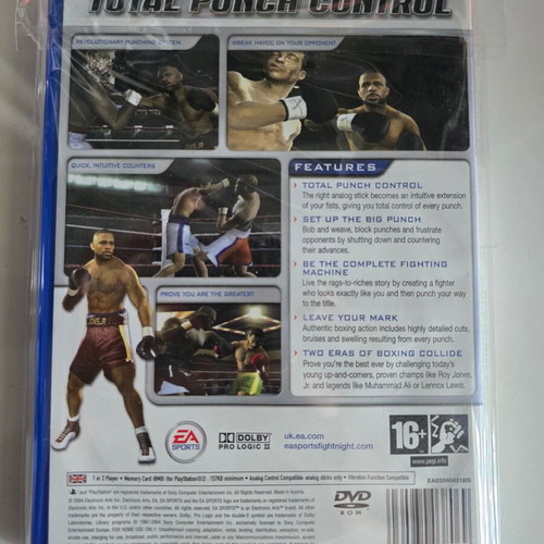 EA SPORTS Fight Night 2004 PS2 game