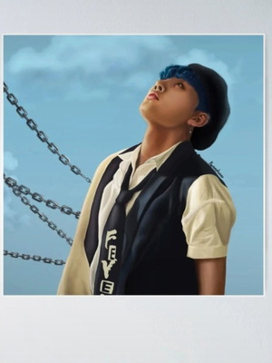 Αφίσα Hongjoong Inception era ATEEZ σαν καινούργια