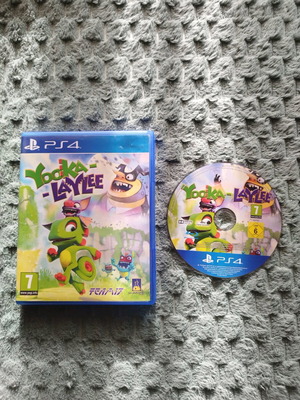 Yooka Laylee PlayStation 4 game like new