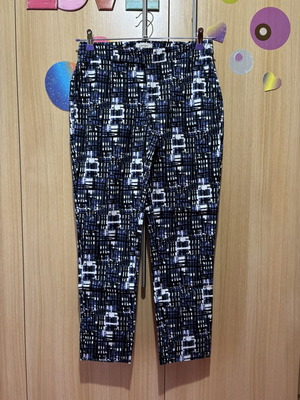 Sarah Lawrence colorful pants like new, size L 40 12