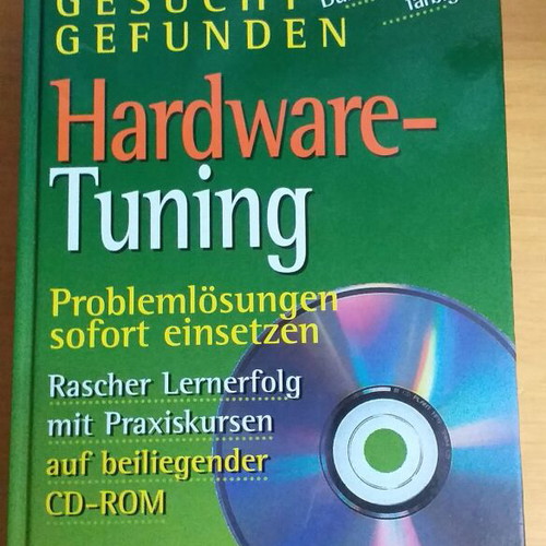 Computer books like new, 4 pieces, in German with CD