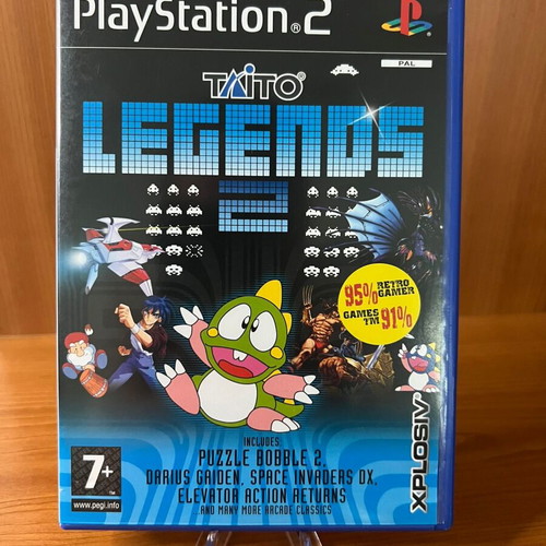 Taito Legends 2 PlayStation 2 game used, puzzle and strategy