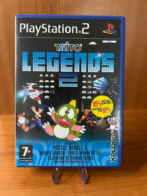 Taito Legends 2 PlayStation 2 game used, puzzle and strategy