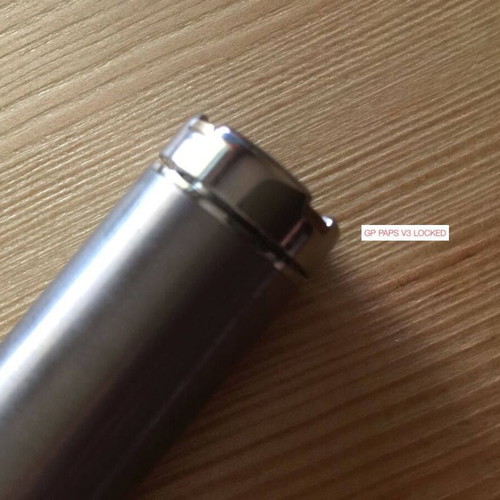 GP Paps tube mech mod από ανοξείδωτο ατσάλι σαν καινούργιο