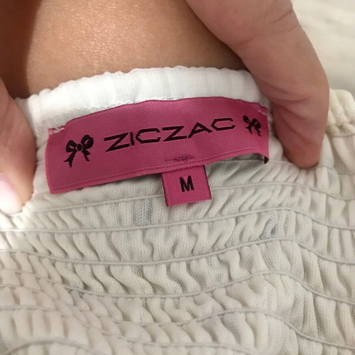 Mini strapless asymmetric ZicZac dress like new, size M