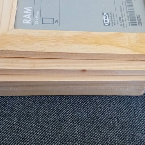 IKEA RAM wooden frames new, set of 5 pieces