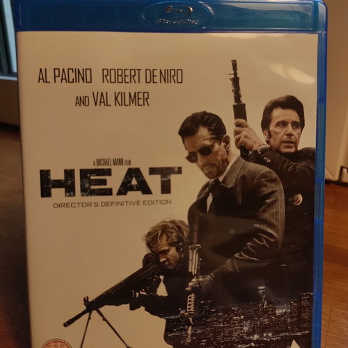 Heat Director's Definitive Edition Blu-Ray like new with English and Bulgarian subtitles
