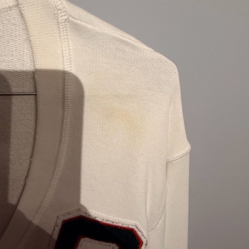 Dsquared2 sweatshirt size M used, white with stain