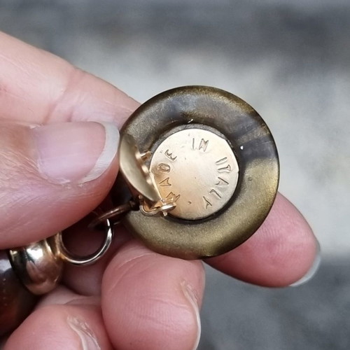 Vintage earrings unique, made in Italy