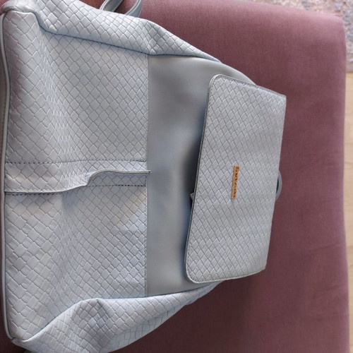 Privata crossbody bag used, blue