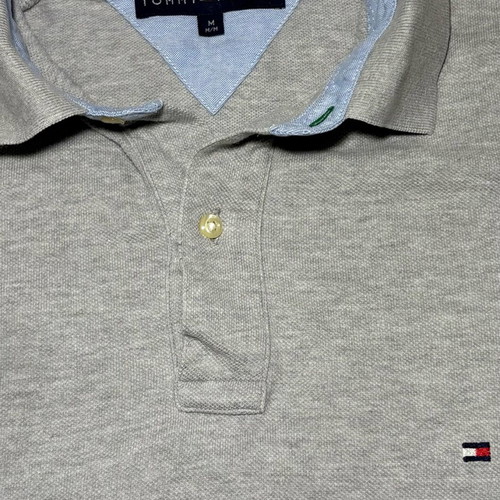Tommy Hilfiger Polo Shirt gray size M like new