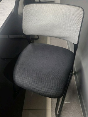 Καρέκλες αναμονής inox σκελετός σε 2 τύπους, σαν καινούργιες