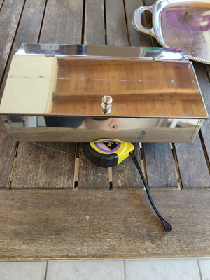 Stainless Steel Coffee and Sugar Box used