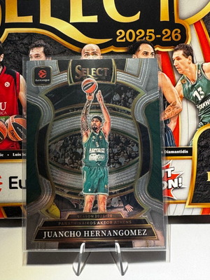 2025-26 Panini Select Euroleague Juancho Hernangomez #95 new