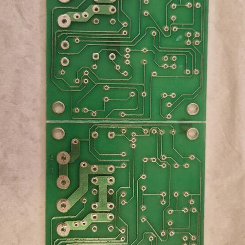 Set of 6 double green blank PCBs for DIY electronics